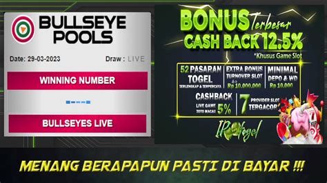 live draw bullseye tercepat|Live Bullseye .